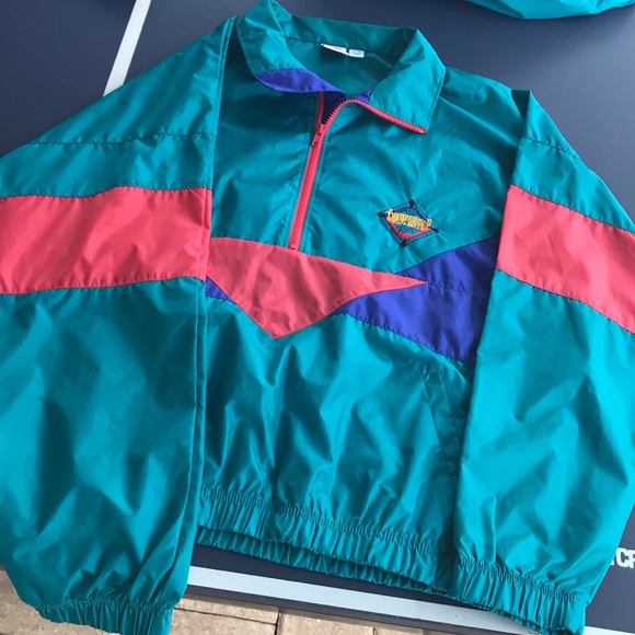 Wilson Jackets & Blazers - Vintage 80s Windbreaker 💜